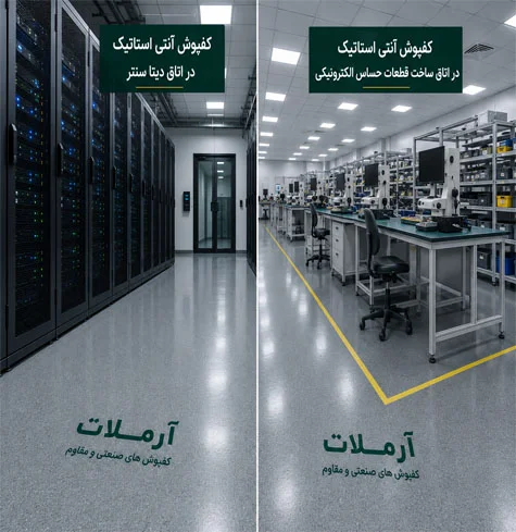 کفپوش آنتی استاتیک