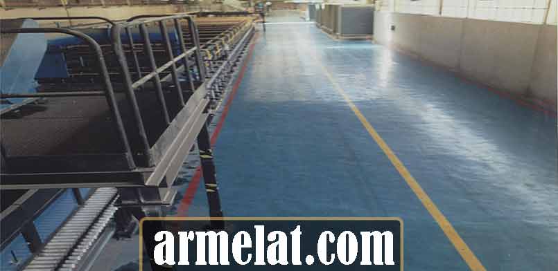 کف سازی کارگاه صنعتی کف سازی کارگاه صنعتی